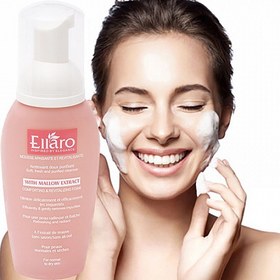 تصویر فوم شستشو صورت الارو مدل Ellaro Comforting And Revitalizing حجم 200 میلی لیتر Ellaro Comforting And Revitalizing Foam Makeup Remover 200ml