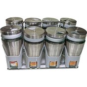 تصویر ست جا ادویه 8 پارچه کاپریس مدل پارادایس کد 02 