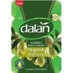 تصویر صابون دالان حاوی گلیسیرین و عصاره روغن زیتون تعداد 4 عددی 