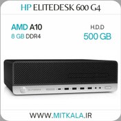 تصویر کامپیوتر دسکتاپ اچ پی مدل EliteDesk 600 G4 