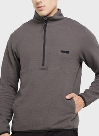 تصویر ژاکت بافتنی نیمه زیپ برند jack & jones Half Zip Knitted Sweater