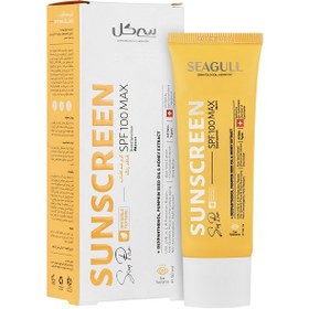 تصویر کرم ضد آفتاب فاقد رنگ اس پی اف 100 سی گل Seagull Sun Pro Sunscreen Cream SPF100