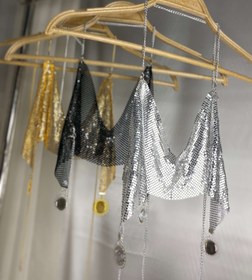 تصویر نیمتنه زرهی نقره ای 