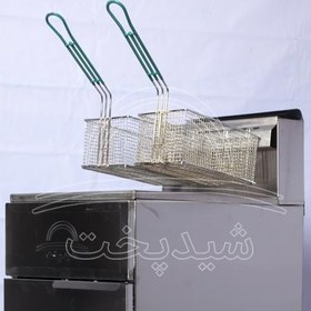 تصویر سرخ کن صنعتی شیدپخت دو سبد ۱۰ کیلویی طرح امپریال 