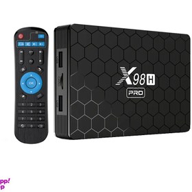 تصویر اندروید باکس مدل X98H Pro 