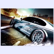 تصویر پوستر هومرو مدل فلزی طرح ماشین Need for Speed کد PS1065 