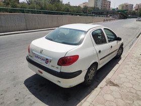 تصویر پژو 206 صندوقدار مدل 1395 ا V8 V8