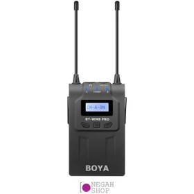 تصویر گیرنده بی سیم بویا BOYA RX8 Pro for BY-WM8 Pro ا BOYA RX8 Pro Dual-Channel Camera-Mount Wireless Receiver BOYA RX8 Pro Dual-Channel Camera-Mount Wireless Receiver