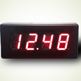تصویر ساعت دیجیتال دیواری آرامش با دماسنج و آلارم اندازه کوچک | کد E12 