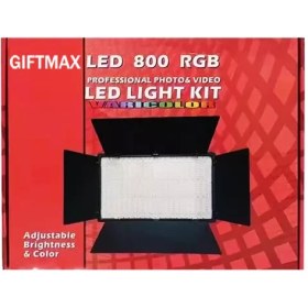 تصویر ویدیو لایت RGB مدل U800 Professional LED Video Light U800 RGB