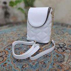تصویر کیف مدل موبایلی زارا در شش رنگ بند شانه ای - سفید ا Zara Zara
