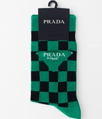 تصویر جوراب شطرنجی PRADA 