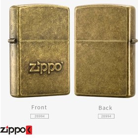 تصویر فندک زیپو اصل Zippo Antique Stamp کد 28994 Zippo Antique Stamp 28994
