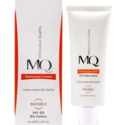 تصویر ام کیو کرم ضد آفتاب بایوتچ 50 SPF 55 میلی لیتر MQ Sunscreen Cream SPF 50 Bio-Taches 55 ml