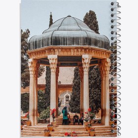 تصویر دفتر نت موسیقی 100 برگ خندالو طرح حافظیه شیراز 