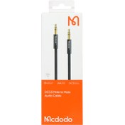 تصویر کابل صوتی AUX مک دودو مدل MCDODO CA-6640 طول 1.2 متر ا Audio Cable DC3.5 Male to Male 1.2m Audio Cable DC3.5 Male to Male 1.2m