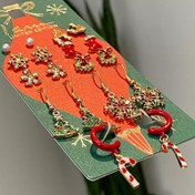 تصویر پک گوشواره ۹ عددی شیک و خاص 