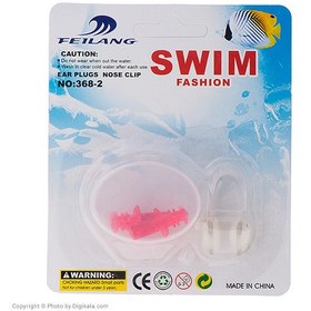 تصویر گوش‌گير و دماغ‌گير Feilang ا Feilang Swimming Accessories Feilang Swimming Accessories