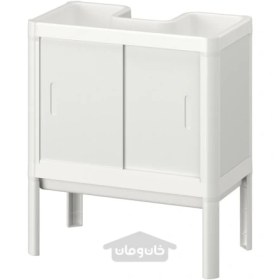 تصویر کابینت پایه سینک 2 درب ایکیا مدل IKEA LILLTJÄRN تحویل 29 روزه IKEA LILLTJÄRN