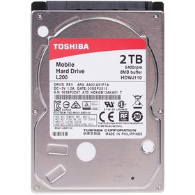 تصویر هارد دیسک توشیبا (نوت بوک) Toshiba L200 ظرفیت 2 ترابایت ا TOSHIBA L200 NOTE BOOK INTERNAL HARD DRIVE 2TB TOSHIBA L200 NOTE BOOK INTERNAL HARD DRIVE 2TB