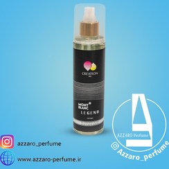 تصویر بادی اسپلش مونت بلنک لجند کریشن 245 میل body splash legend mont blank