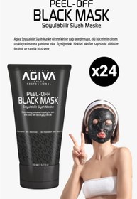 تصویر ماسک صورت اورجینال برند Agiva مدل Soyulabilir Black Maske 150 ml کد 366635767 