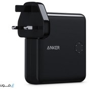 تصویر پاور بانک و شارژر همراه انکر مدل A1622 با ظرفیت 5000 هزار میلی آمپر Anker 15W USB-C PowerCore Fusion 5000mAh Portable Charger w/ PD Wall Charger