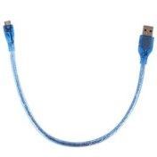 تصویر کابل تبدیل USB به MicroUSB پی نت طول 0.3 متر ا P-Net USB To MicroUSB Cable 0.3M P-Net USB To MicroUSB Cable 0.3M