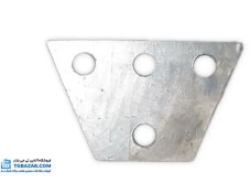 تصویر صفحه تعادل ذوزنقه دکل مهاری 3 سوراخ Trapezius yoke plate 3 hole