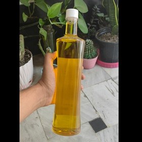 تصویر روغن کنجد ایرانی فرابکر با کیفیت عالی 800 گرم، پرس سرد، روغن گیری کنجد در حضور مشتری 