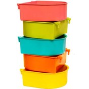 تصویر دانخوری پرنده نیم گرد بزرگ 