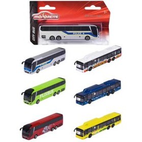 تصویر مدل خودرو MAJORETTE MAN اتوبوس شهری فلزی 212053159 اورجینال NW NessiWorld 