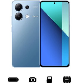 تصویر گوشی موبایل شیائومی مدل Redmi Note 13 4G دو سیم کارت ظرفیت 256 گیگابایت و رم 8 گیگابایت 