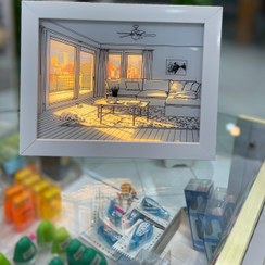 تصویر تابلوی نوری - طرح دومی 