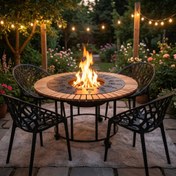 تصویر میز آتشدان مدل فراز 