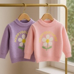 تصویر بافت طرح گل سفید وارداتی 