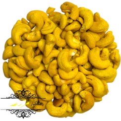 تصویر بادام هندی زعفرانی سایز۳۲۰ - ۱۰۰۰گرم 