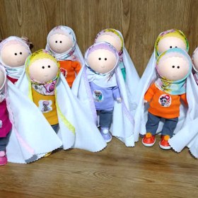 تصویر عروسک روسی چادری 