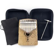 تصویر ساز کالیمبا حرفه‌ای سگا با چوب گردو و تیغه‌های آلومینیومی + کیف برزنتی و چکش تنظیم 