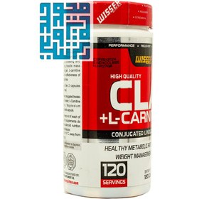 تصویر سی ال ای ال کارنیتین قرص 120 عددی ویثر Cll + L-Carnitine 120 Tablets Wisser