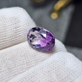 تصویر نگین سنگ آمیتیست معدنی کد 36486 