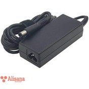 تصویر آداپتور اورجینال لپ تاپ اچ پی استوک اروپا 18.5V 3.5A سر دلی 