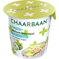 تصویر اوتمیل با فیبر گیاهی (طعم سیب) چاربان Chaarbaan apple fiber oatmeal