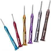 تصویر ست ۶ عددی پیچ گوشتی ساعتی رینو مدل RPT6037 