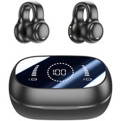 تصویر هدست بلوتوث مدل M47 هدست بی سیم M47 model clip-on Bluetooth headset wireless headset