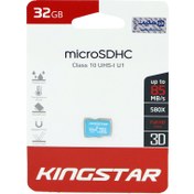 تصویر مموری کارت کینگ استار U1 C10 85MB/S ظرفیت 32 گیگابایت KINGSTAR U1 C10 85MB/S 32G