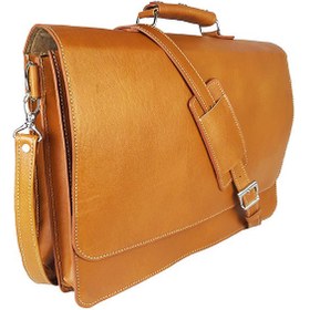 تصویر کیف اداری چرم طبیعی E-102 