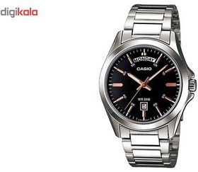 تصویر ساعت مردانه کاسیو (Casio) اصل|مدل MTP-1370D-1A2 Casio Watches Model MTP-1370D-1A2