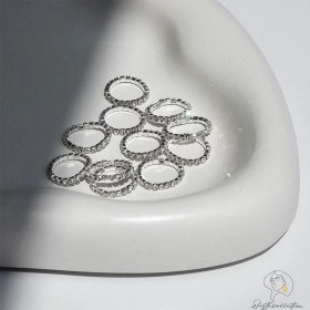 تصویر انگشتر پا نگینی کد 550066 