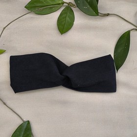 تصویر هد بند مخمل کبریتی 